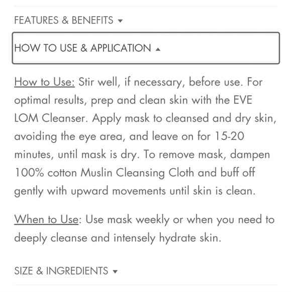 Eve Lom Rescue Mask - Picture 5 of 9